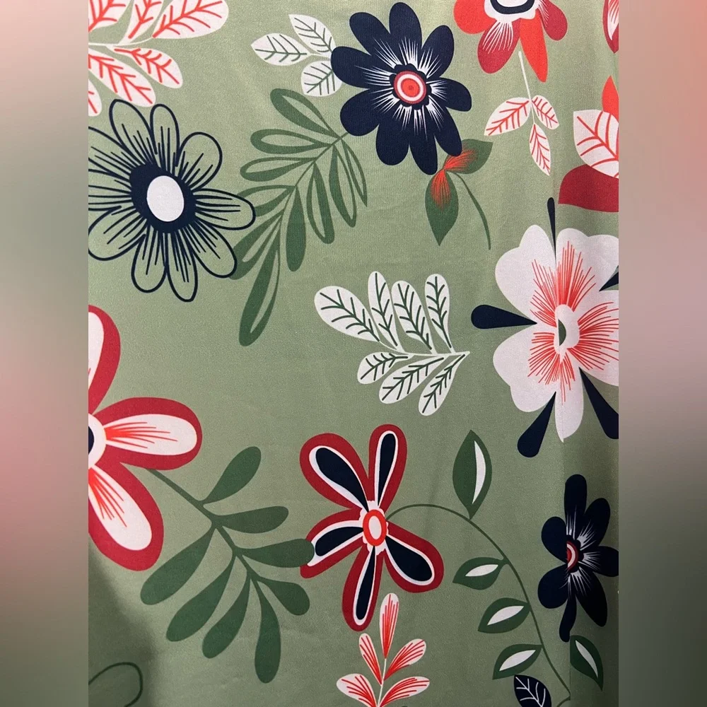 Floral Sleeveless Dress - Picture 5 of 5